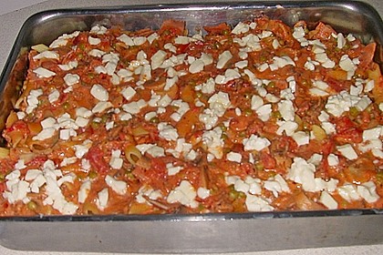 Italienischer Nudelauflauf 1