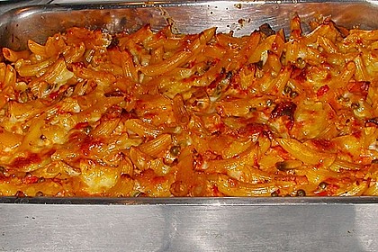 Italienischer Nudelauflauf 2
