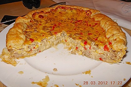 Hackfleischtorte mit Schmand 1