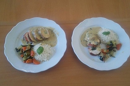 Gefüllte Bärlauch-Hähnchen-Rouladen 44