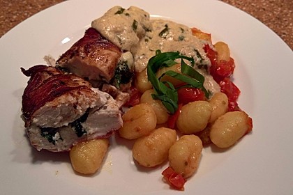 Gefüllte Bärlauch-Hähnchen-Rouladen 9