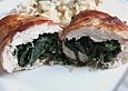 Gef&uuml;llte B&auml;rlauch-H&auml;hnchen-Rouladen