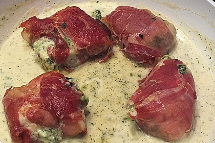 Gefüllte Bärlauch-Hähnchen-Rouladen 38