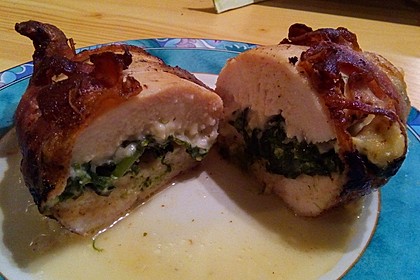 Gefüllte Bärlauch-Hähnchen-Rouladen 39
