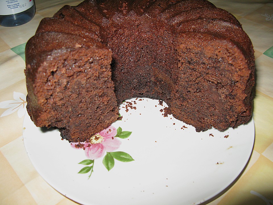 Schokoladenkuchen Mit Karamell — Rezepte Suchen