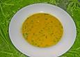 S&uuml;&szlig;kartoffelsuppe mit Couscous