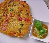 Vegane Gem&uuml;se-Hartweizengrie&szlig;-Pfannkuchen (Bild)
