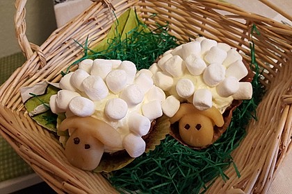 Cupcake-Schafe mit Marshmallow-Frosting 131