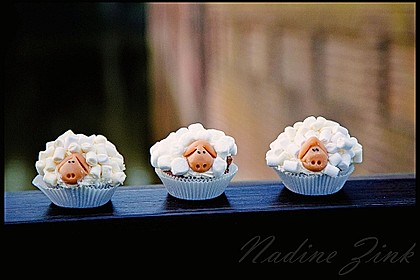 Cupcake-Schafe mit Marshmallow-Frosting 67