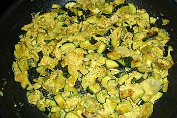Zucchini-Ei-Pfanne