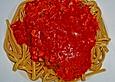 Spaghetti mit Tomatensauce alla napoletana