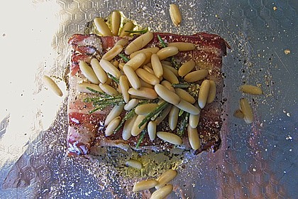 Ziegenk&auml;se in Alufolie