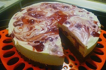Kirsch-K&auml;sekuchen nach Schwarzw&auml;lder Art 1