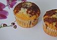 Luftige Marmor-Muffins