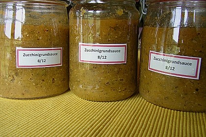 Zucchinisauce