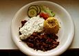 Vegetarisches Gyros mit Tzatziki
