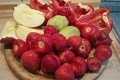 Erdbeer-Paprika-Saft mit Kiwi 2