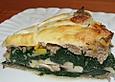 Hackfleisch-B&auml;rlauch-Torte