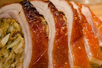 Gefüllter Schweinebauch 1