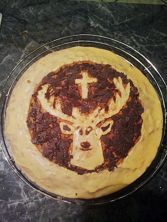 Jägermeister-Kuchen mit Logo (Rezept mit Bild) von TanjaRC | Chefkoch.de