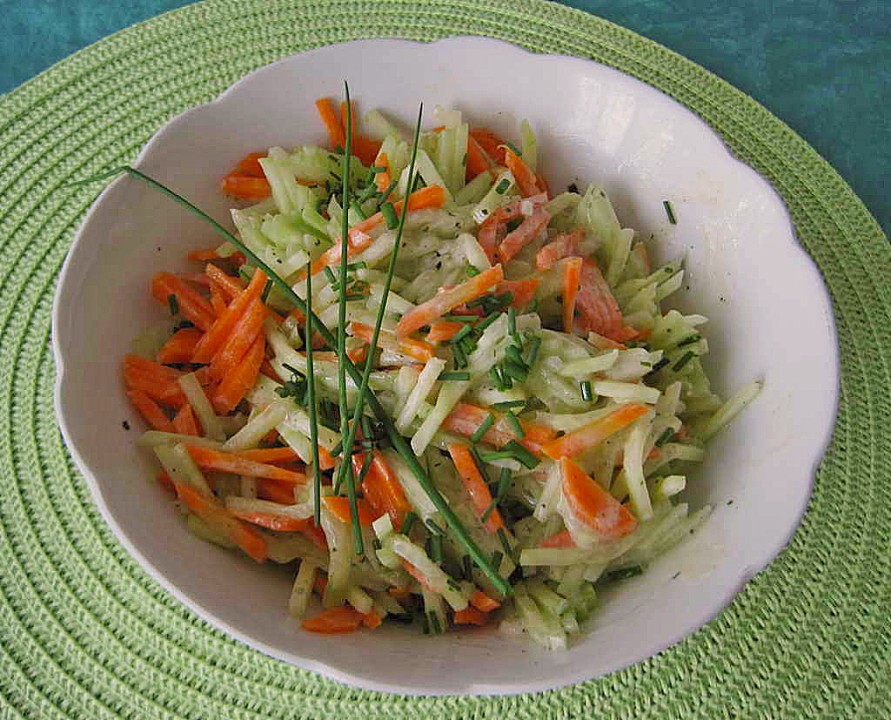 Gurken-Karotten-Salat (Rezept mit Bild) von Juulee | Chefkoch.de