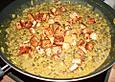 Dreierlei Linsencurry mit scharfem Tofu in Knoblauchmarinade