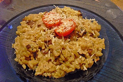 Risotto mit getrockneten Steinpilzen 4