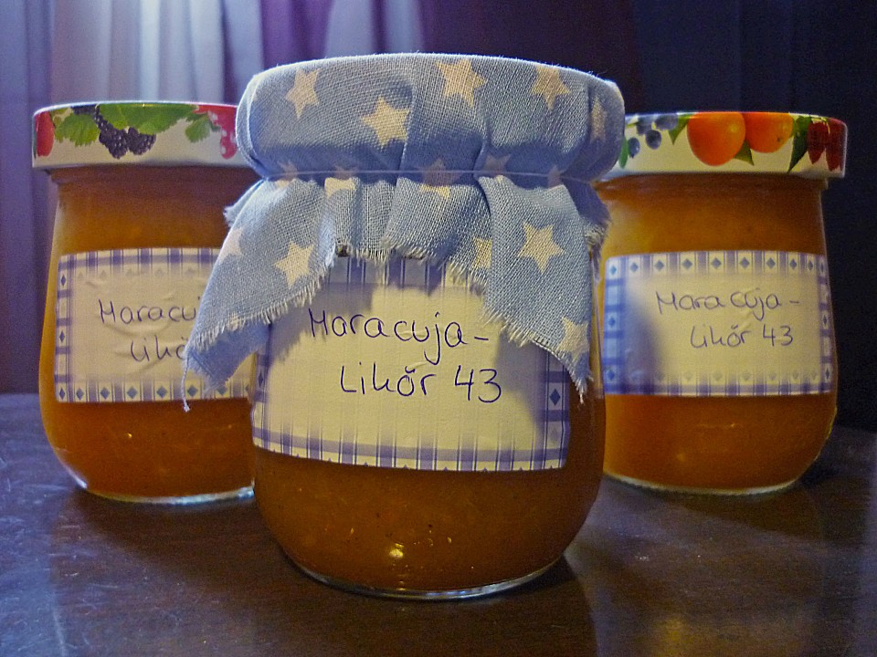 Maracuja Marmelade mit Likör 43 (Rezept mit Bild) | Chefkoch.de