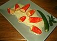 Pimientos del piquillo rellenos de Bacalao