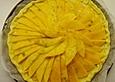 Mangotarte mit Limette