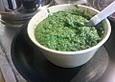 Mediterranes Erdnuss-Rucola-Pesto