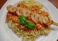 Pasta mit Garnelen