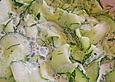 Sommerlicher Gurkensalat
