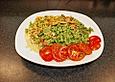 Gr&uuml;ne Sp&auml;tzle in Schinken-K&auml;se-Sahne Sauce