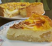 Apfeltorte mit Vanillepudding (Bild)