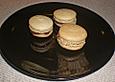 Macaron blanco mit Schokof&uuml;llung
