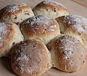 Speck-Zwiebel Wecken (Bild)