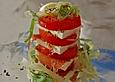 Schafsk&auml;se mit Tomaten in Folie