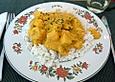 Exotisches Puten-Curry