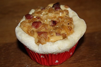 Zwiebelkuchen in der Muffinform 10