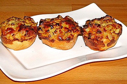 Zwiebelkuchen in der Muffinform 5