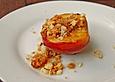 Gegrillte Pfirsiche mit Amarettini