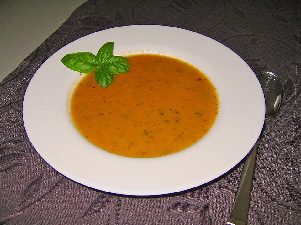 Leichte Zucchini-Tomaten Suppe (Rezept mit Bild) von cathy85 | Chefkoch.de
