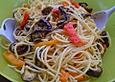 Spaghettisalat mit Grillgem&uuml;se