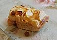 Aprikotierter Apfelkuchen vom Blech