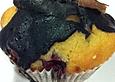 Double Choc-Muffins mit Kirschen und Puddingkern