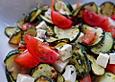Zucchini-Tomaten-Salat