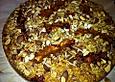 Nusskuchen mit wei&szlig;er Schokolade