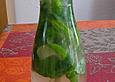 Limetten-Minzewasser
