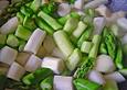 Warmer Spargelsalat aus dem Wok